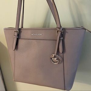 Large Michael Kors zip top tote